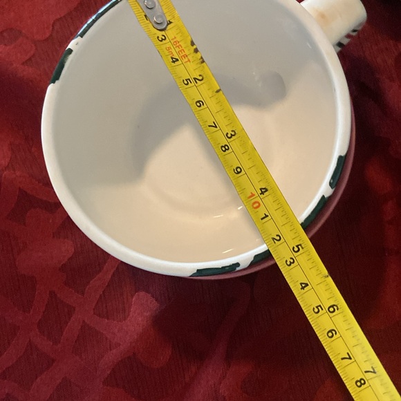 Vintage Barnes & Noble teapot on top of cup and saucer - Picture 4 of 7